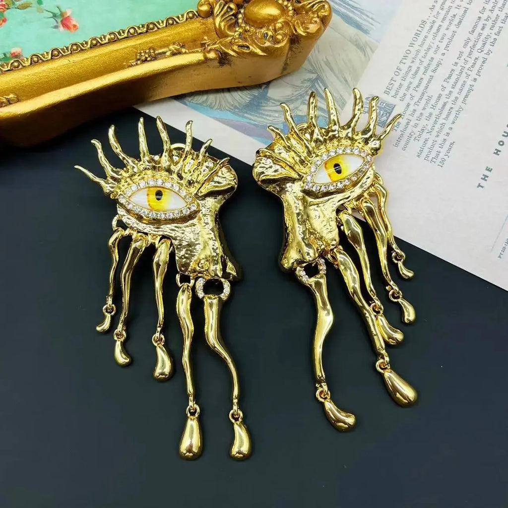 Pearl Tassel for Women Jewelry Brass New European And American Trendy - FluxDigital