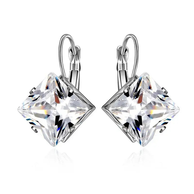 Earrings Big Diamond Ins Niche Personality Earrings Jewelry New - FluxDigital