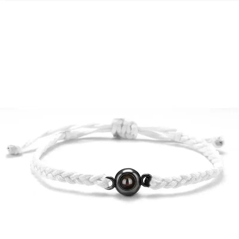 Stainless steel projected braided bracelet jewelry - FluxDigital