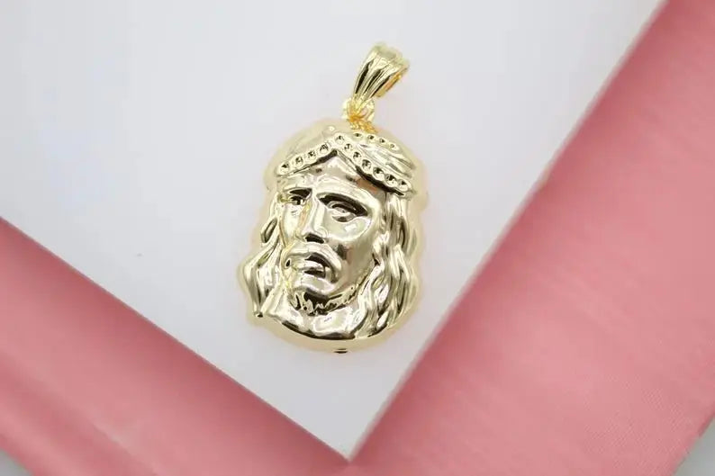 Jesus Head Pendant (A114) - FluxDigital