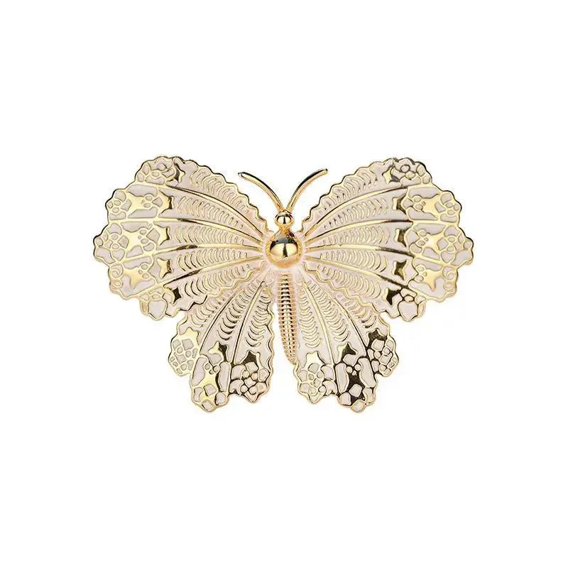 Enamel butterfly brooch jewelry - FluxDigital