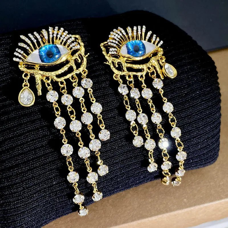 Pearl Tassel for Women Jewelry Brass New European And American Trendy - FluxDigital