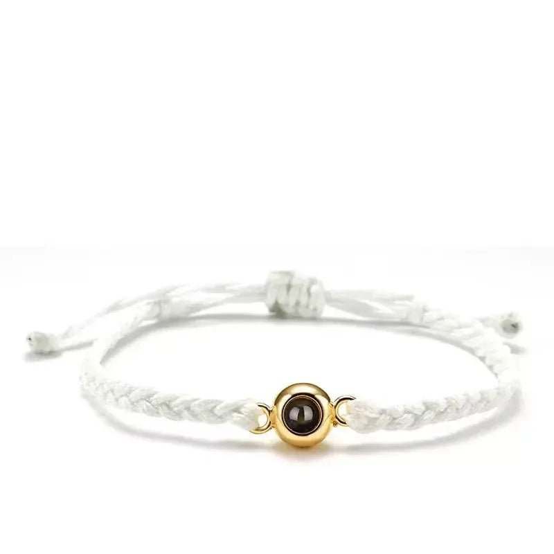 Stainless steel projected braided bracelet jewelry - FluxDigital