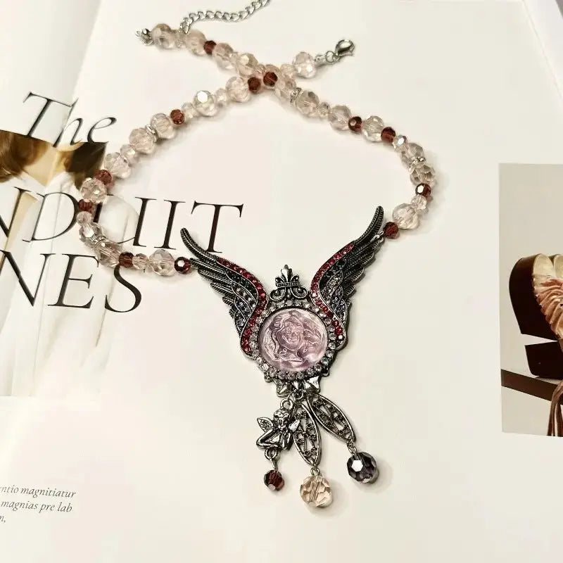 Angel Wings Jewelry Wings Magnetic Clavicle Chain - FluxDigital