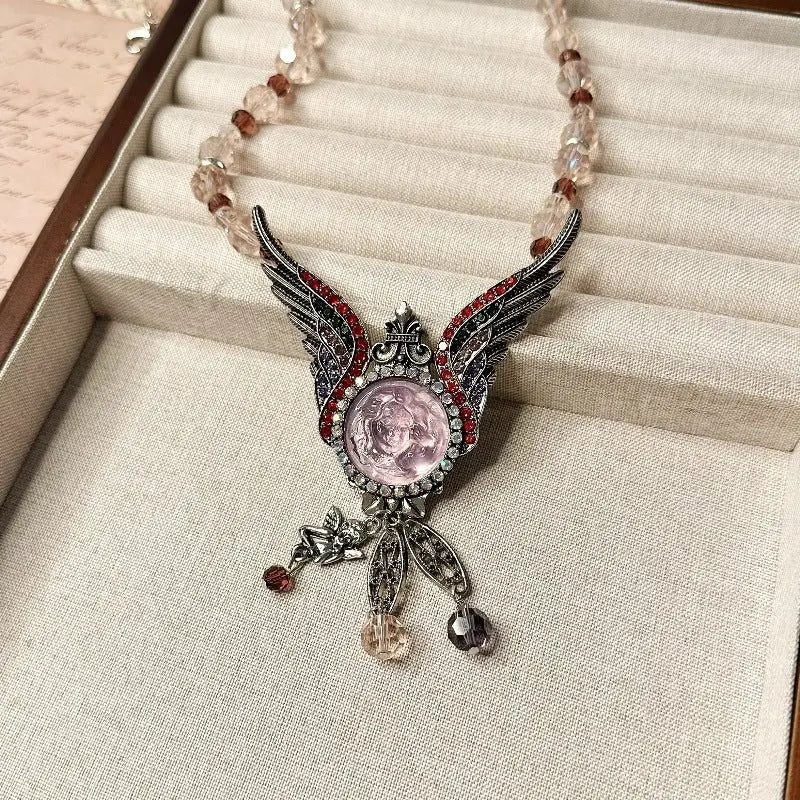 Angel Wings Jewelry Wings Magnetic Clavicle Chain - FluxDigital