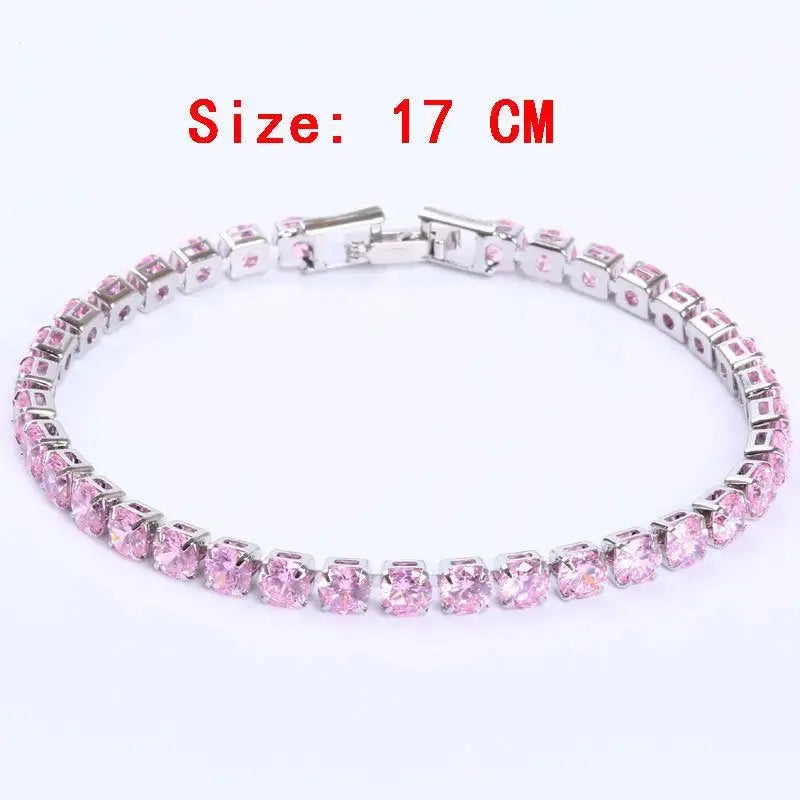 Men's Hip Hop Bracelet Jewelry Micro-set Zircon Bracelet Women - FluxDigital