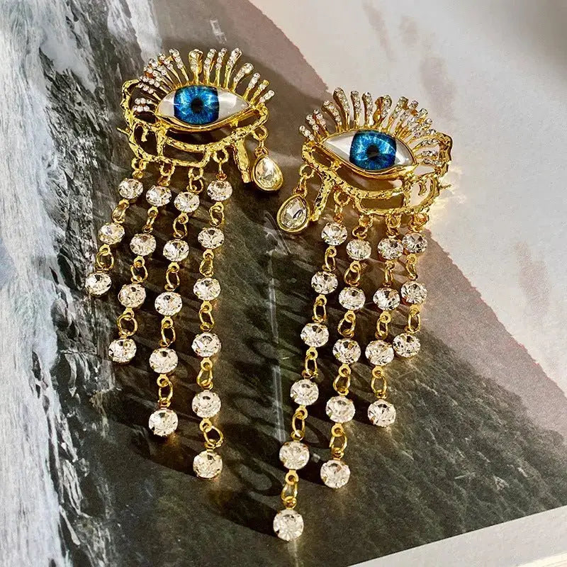 Pearl Tassel for Women Jewelry Brass New European And American Trendy - FluxDigital