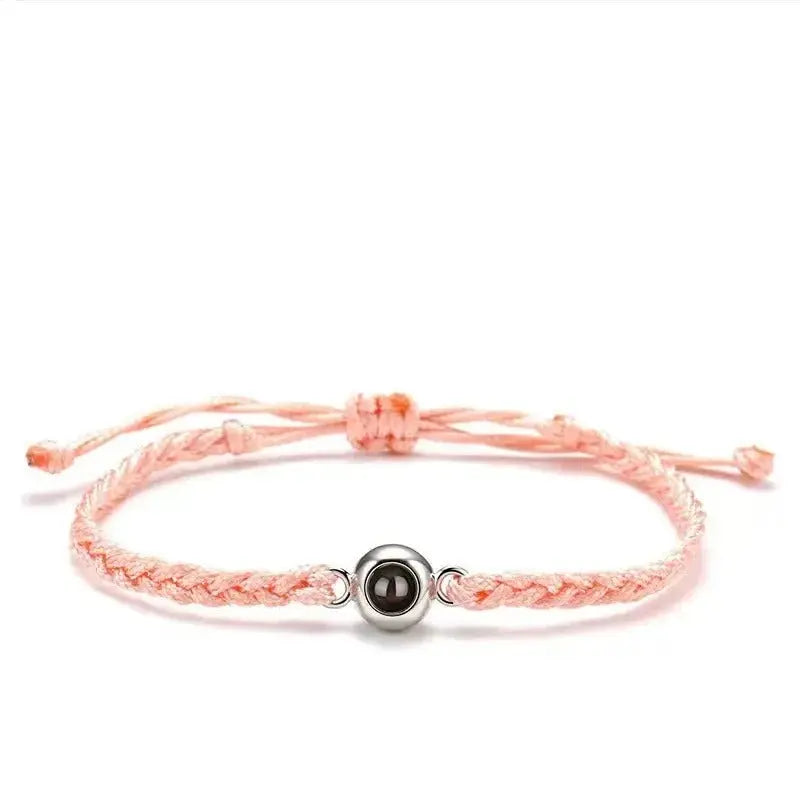 Stainless steel projected braided bracelet jewelry - FluxDigital