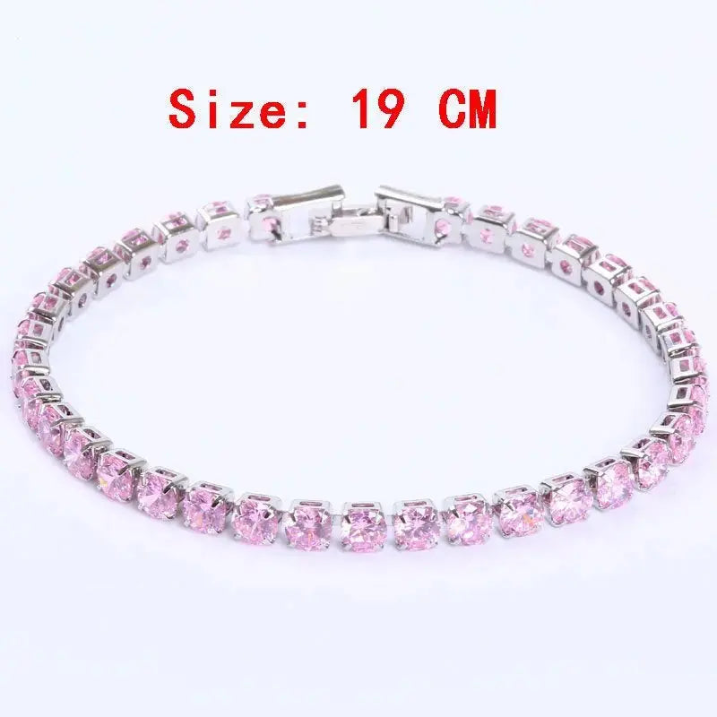 Men's Hip Hop Bracelet Jewelry Micro-set Zircon Bracelet Women - FluxDigital