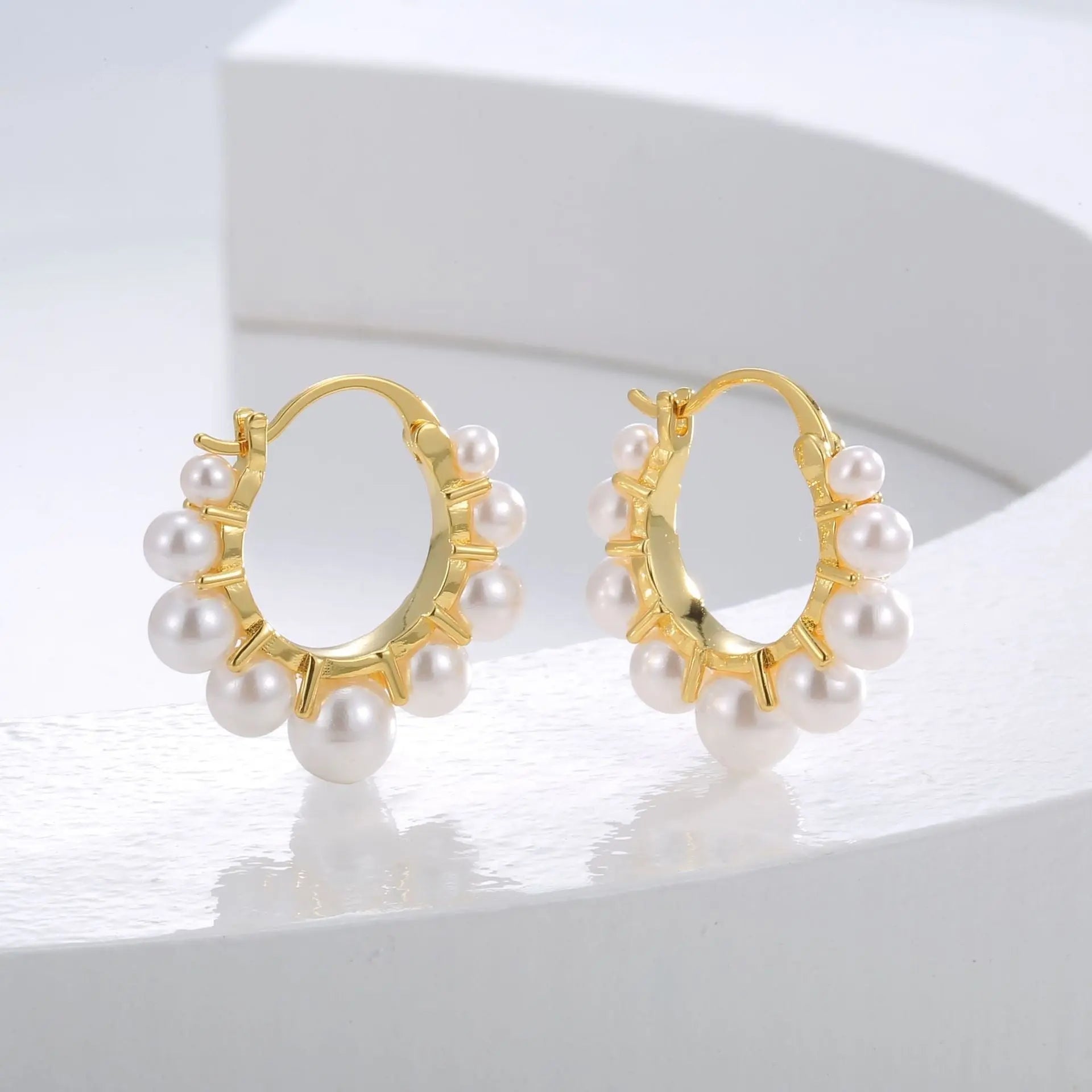 Fashion Pearl Earrings Jewelry - FluxDigital