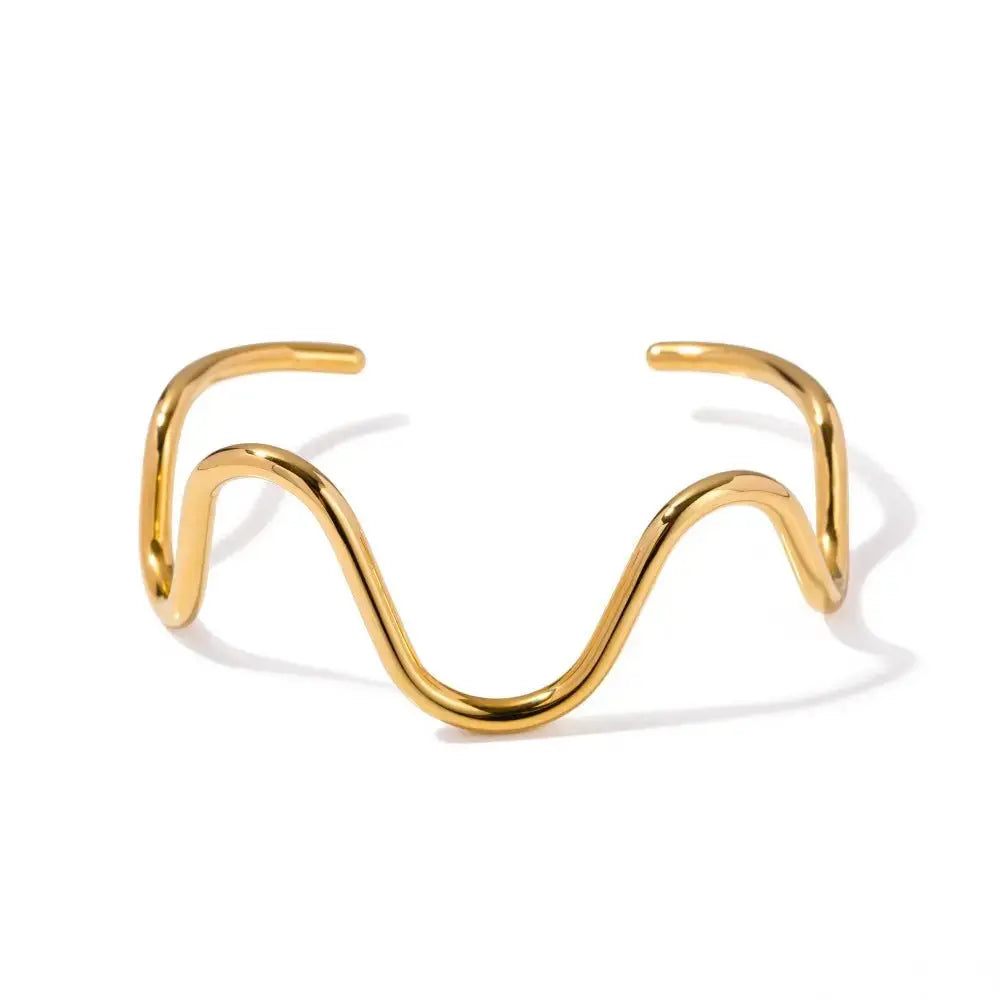 Women's Stainless Steel Fashion Jewelry Gold Plated Charm - FluxDigital