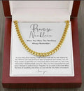 Cuban Chain Jewelry Men's Necklace Gift Set - FluxDigital