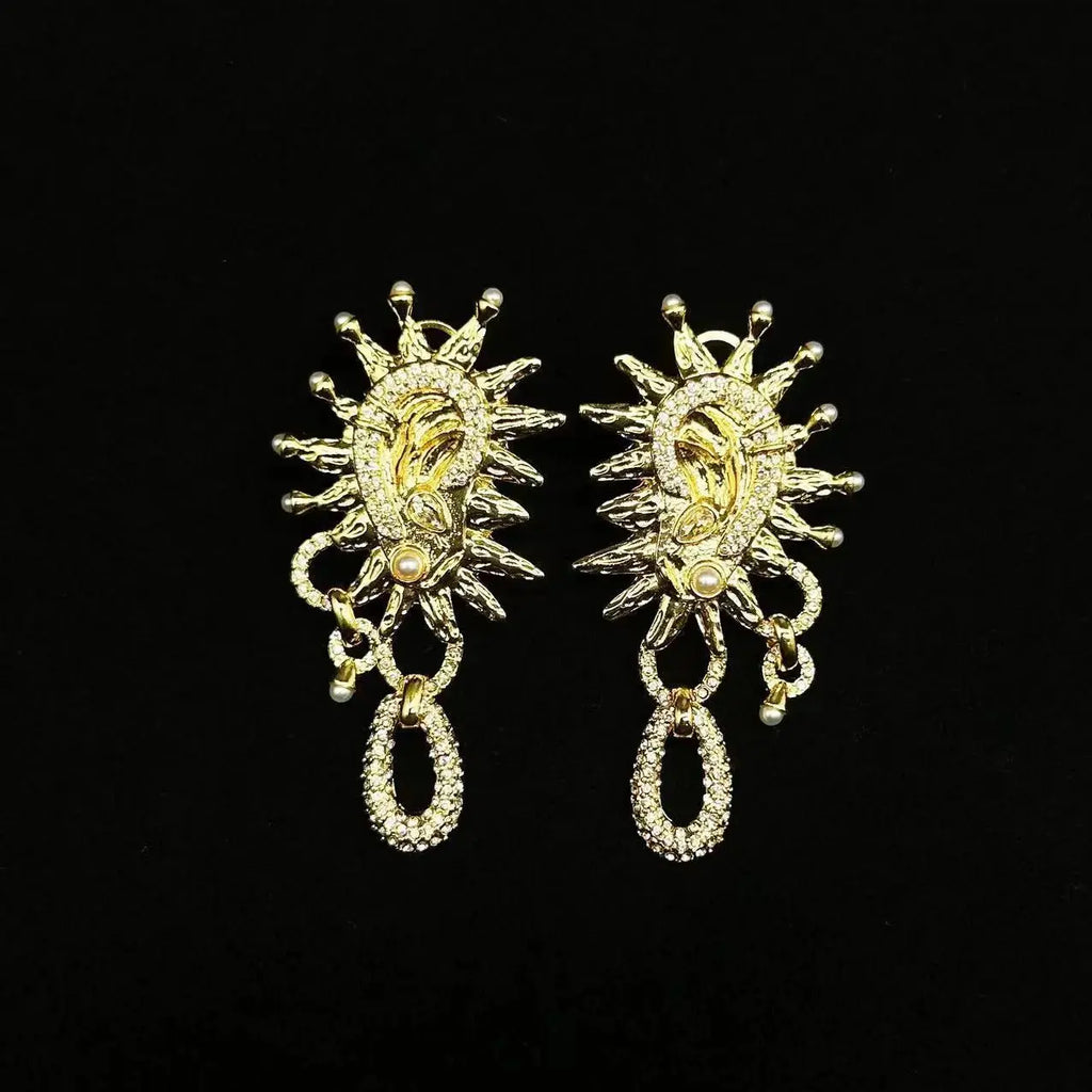 Pearl Tassel for Women Jewelry Brass New European And American Trendy - FluxDigital