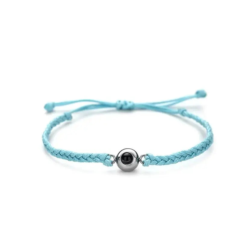 Stainless steel projected braided bracelet jewelry - FluxDigital