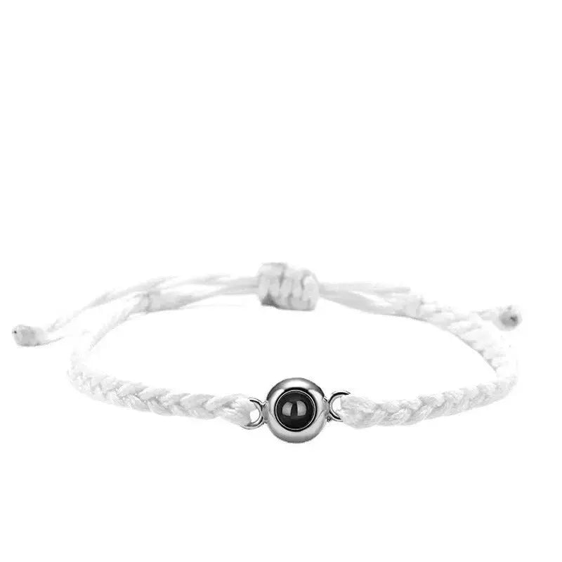Stainless steel projected braided bracelet jewelry - FluxDigital