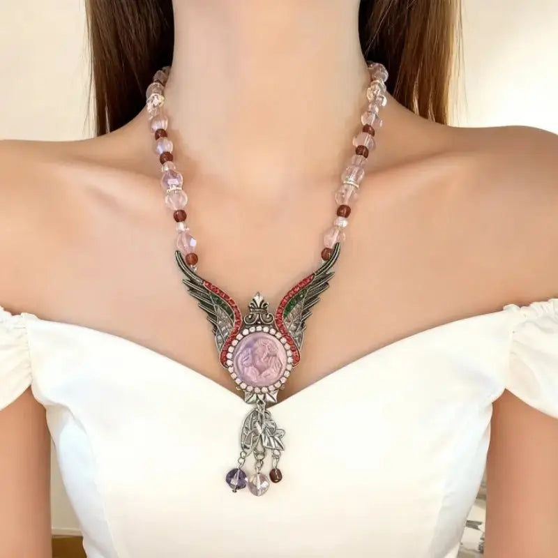 Angel Wings Jewelry Wings Magnetic Clavicle Chain - FluxDigital