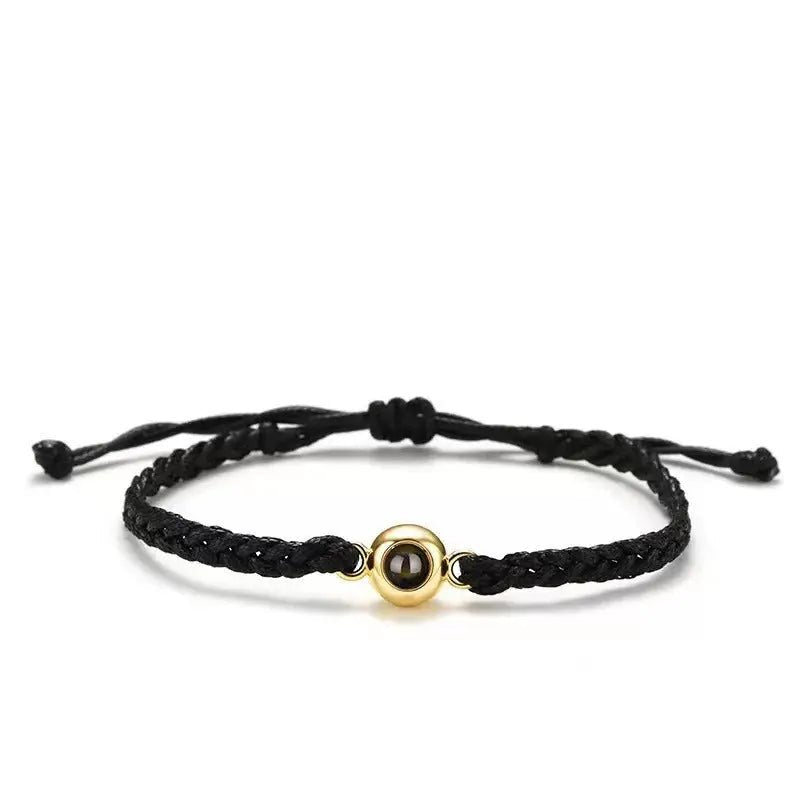 Stainless steel projected braided bracelet jewelry - FluxDigital