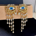 Pearl Tassel for Women Jewelry Brass New European And American Trendy - FluxDigital