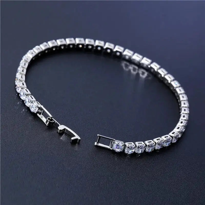 Men's Hip Hop Bracelet Jewelry Micro-set Zircon Bracelet Women - FluxDigital