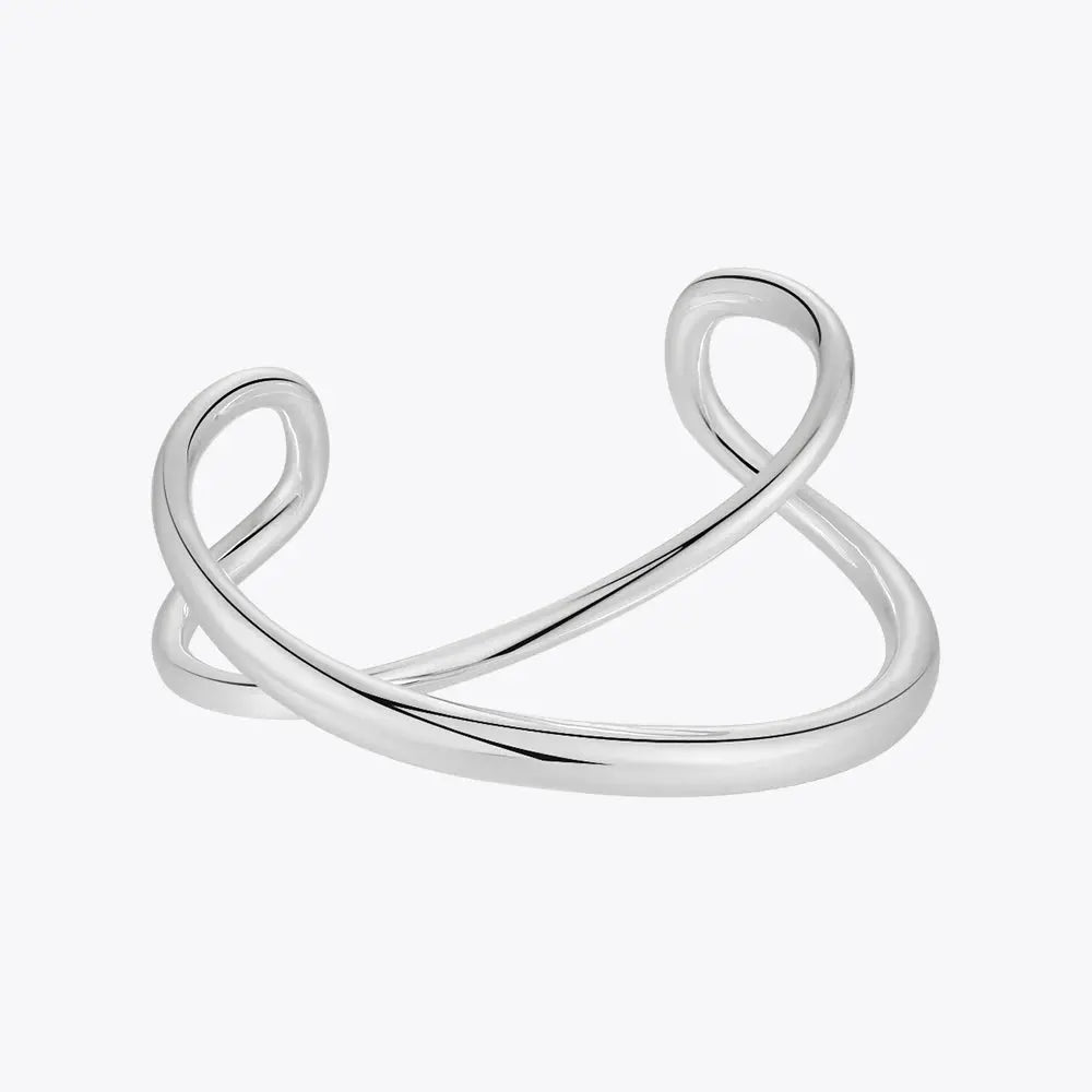 Irregular Bangle Open Bracelet For Women Gold Color Punk Fashion Jewelry - FluxDigital